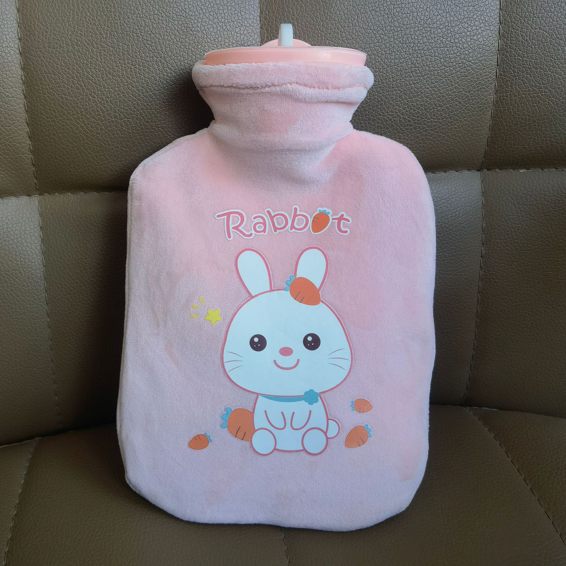 Hot Water Injection Bag Student PVC Cute Hot-Water Bag Winter Cartoon Cute Pet Plush Hand Warmer Wholesale