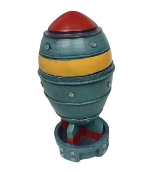 mini nuke bomb storage box带秘密迷你核弹导弹的储物盒树脂摆件