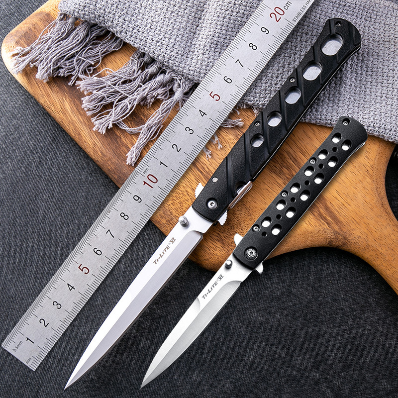 快递小刀随身刀便携折叠高硬度户外防身开刃锋利刀拆水果刀刀长款