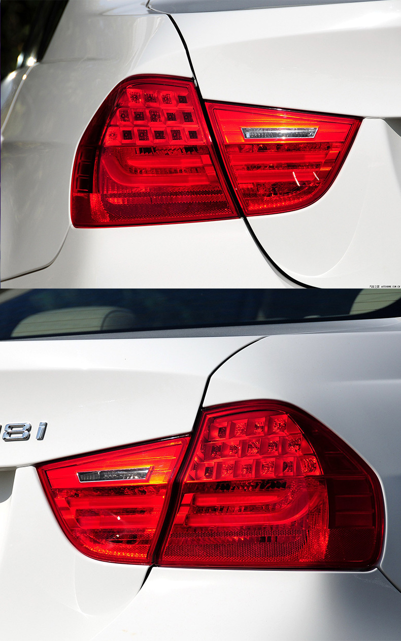 适用于宝马3系e90后尾灯 汽车led后尾灯 刹车灯半总成批发