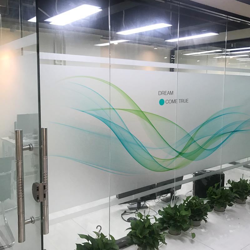 uv磨砂贴 磨砂材质 腰条玻璃使用 高清打印  费排版制作 量大从优