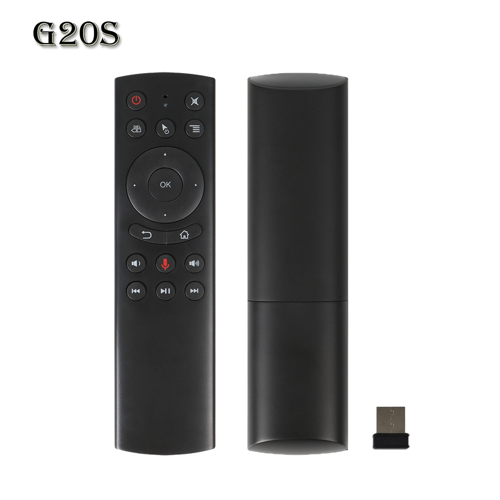 G20 2.4G无线语音遥控器 G20S安卓电视机顶盒飞鼠airmouse红外