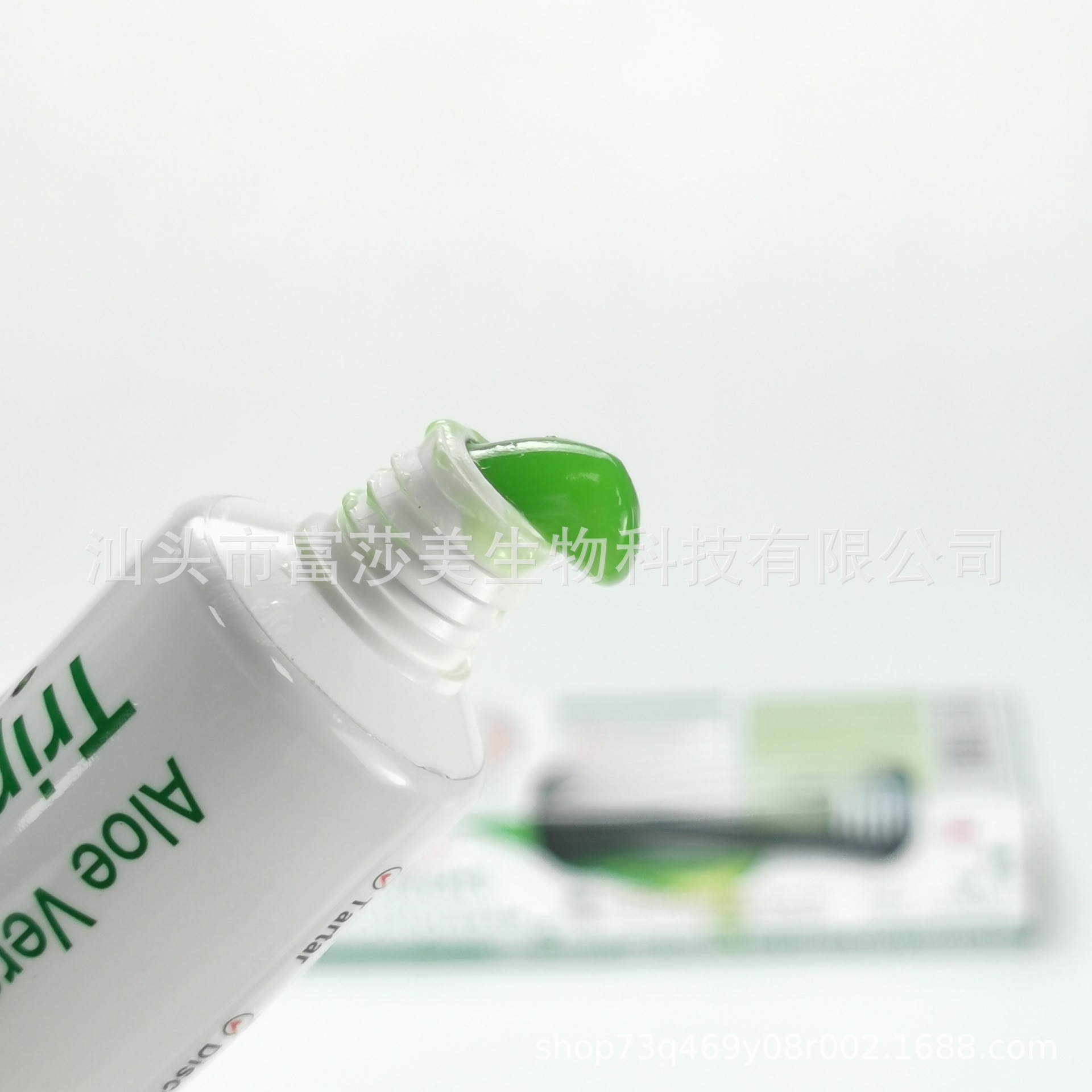 Spot Manufacturer 75ml with Toothbrush Laloe Cross-Border Foreign Trade English African Aloe Toothpaste Toothpaste
