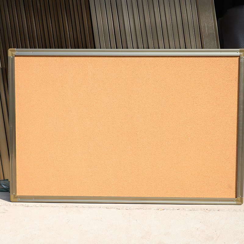 木框记事板 办公ins 软木板相框 幼儿园图钉板 照片板单双面挂式