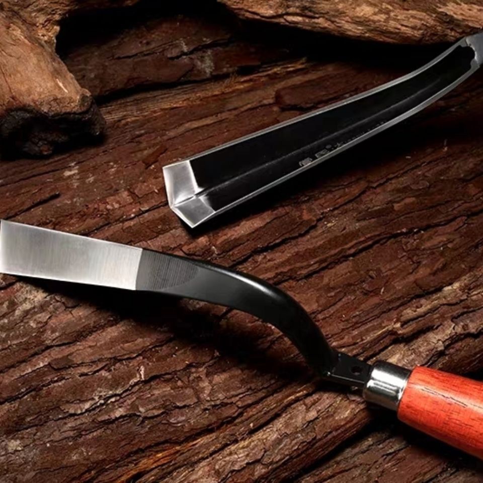 松脂刀免磨割胶刀 橡胶树割胶刀农场割胶专用刀 雕刻刀 松脂刀