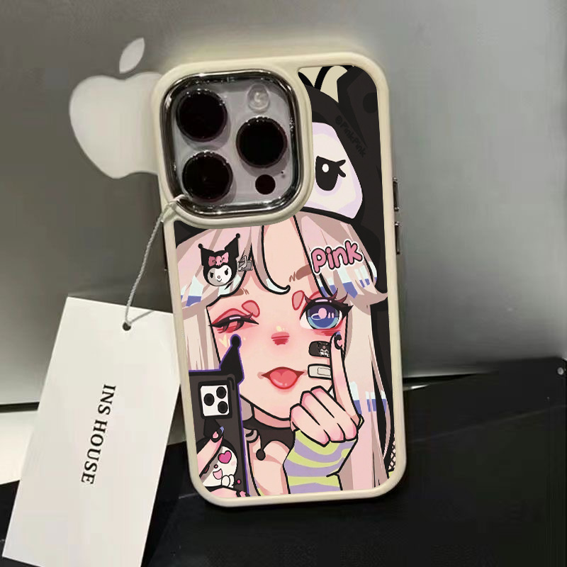 适用vivoiqooneo7手机壳iqooz5x/u5u3u1库洛米neo6/5卡通s17s16女