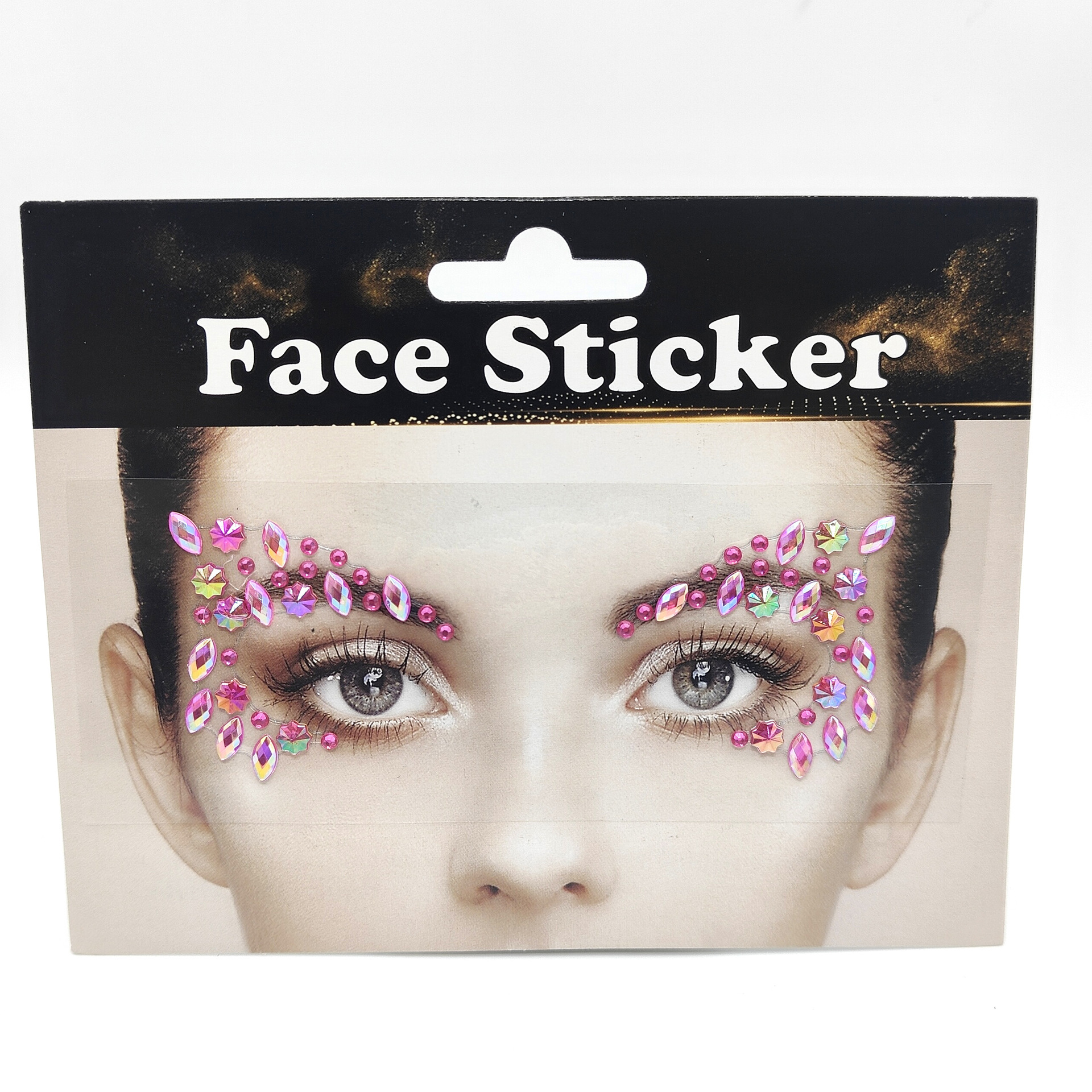 Face Pasters Bindi Eye Pad Diamond Sticker Acrylic Diamond Face Pasters Masquerade Show Face Decoration Rhinestone