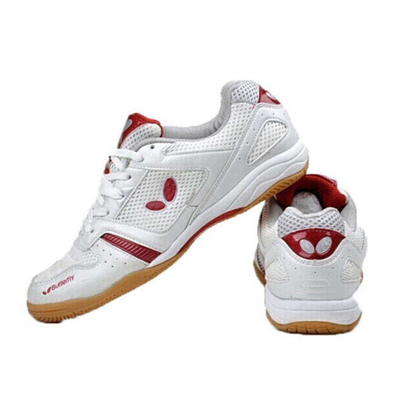 蝴蝶牌乒乓球鞋防滑男鞋女鞋牛筋软底透气男女童专业训练运动鞋