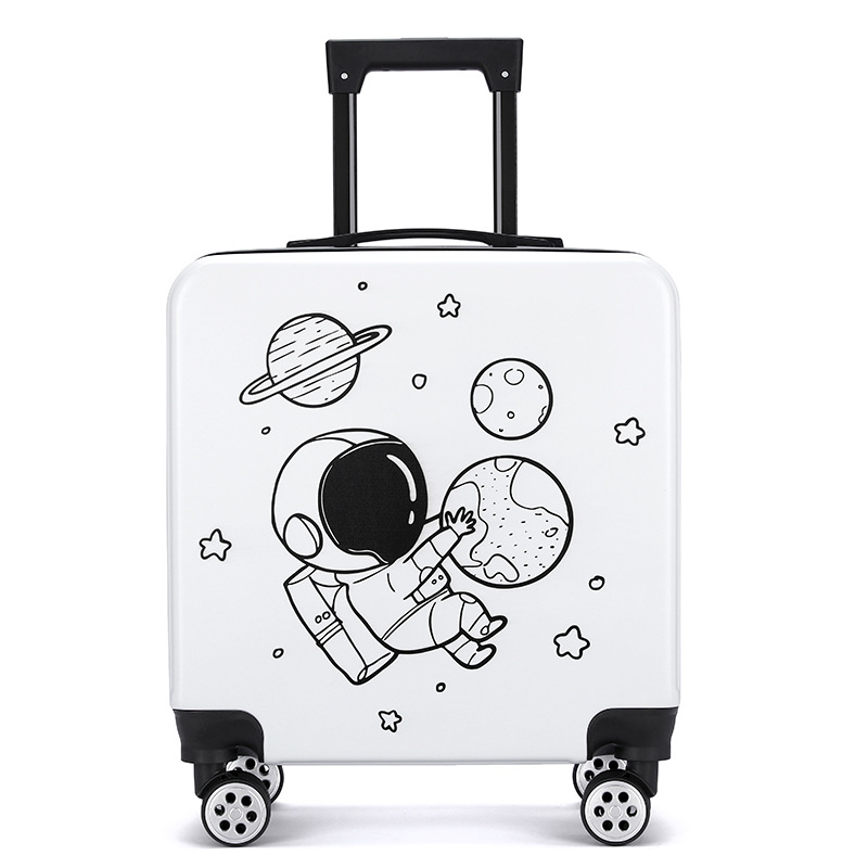 Wholesale Children's Trolley Case Printable Logo Cartoon Universal Wheel Luggage Male and Female Primary School Student Password Suitcase