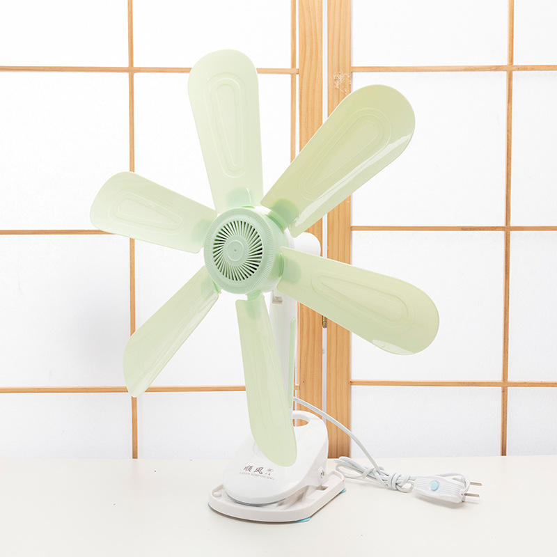 电风扇学生宿舍 床上小风扇床头静音 台式夹扇桌面夹式小型电扇