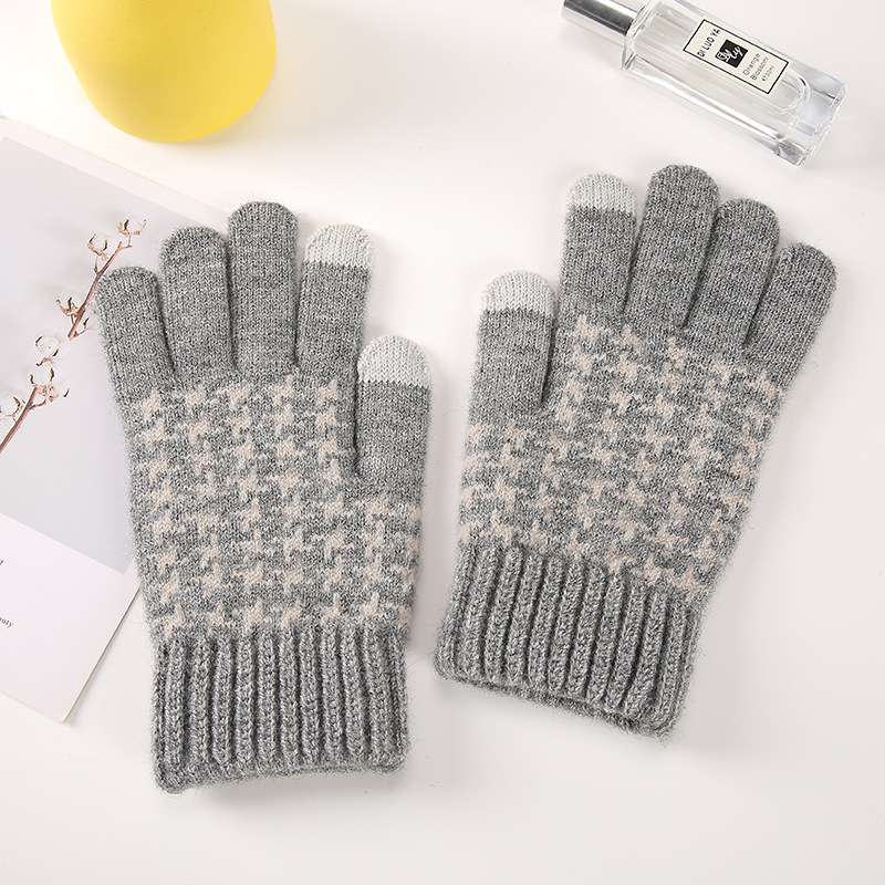 Winter Cold-Proof Warm Gloves Play Game Touch Screen Gloves Riding Gloves