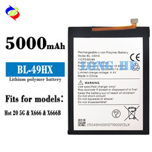 适用于传音Hot 20 5G/X666手机充电池BL-49HX内置板工厂批发外贸
