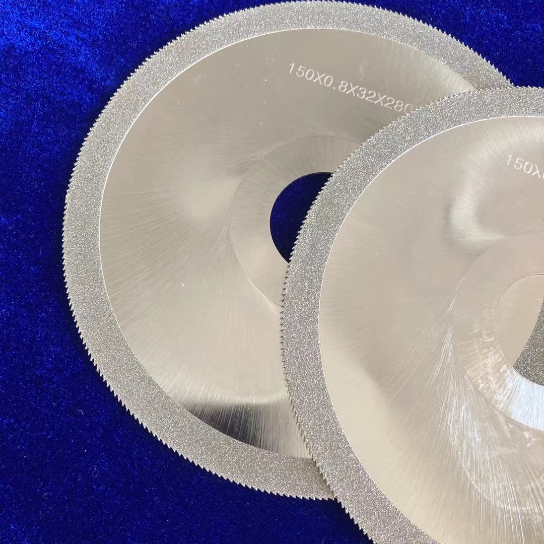 科美 电镀超 薄锯齿切割片 高速钢锯齿锯片 石墨用切割片