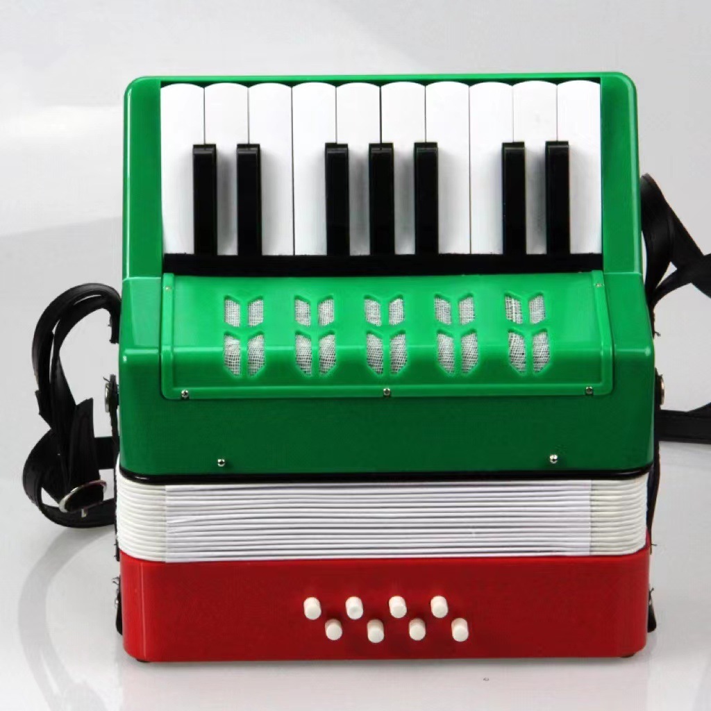 SOURCE Factory Direct Supply European and American 17 Key 8 Bass Children Accordion Keyboard Plastic Toy Musical Instrument Accordion