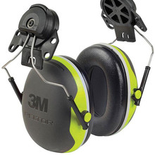 3M挂安全帽隔音耳罩X5P3系列防噪音工业抗噪建筑打磨工地降噪耳机