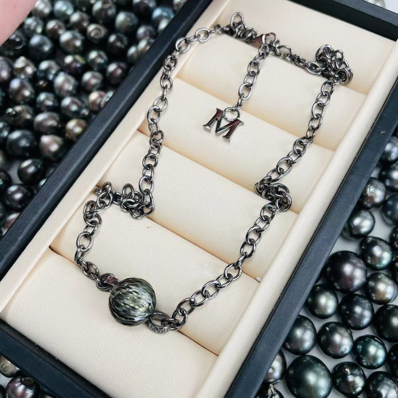 7/3【直播产品】海水珍珠 龙鳞珠珍珠项链