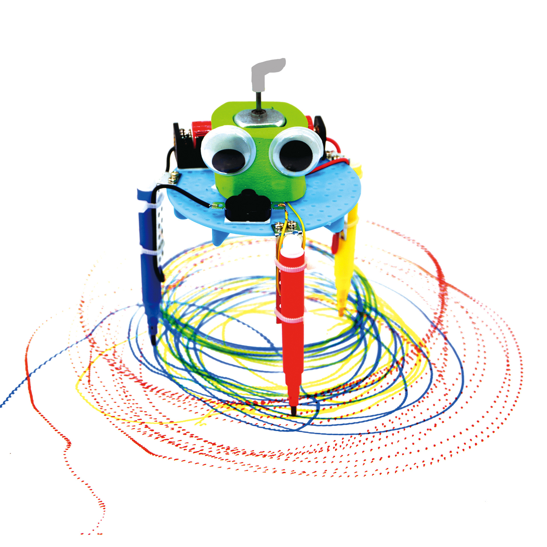 涂鸦机器人儿童科技小制作材料diy手工小学生科学实验玩具小发明