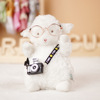 Lamb Doll Accessories glasses camera suit graduation doll clothes 17 Centimeter college style
