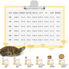 龟粮大包高蛋白乌龟饲料发色巨甲石金钱黄缘草龟半水龟场养殖