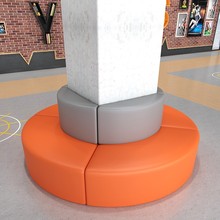 包柱子沙发圆形柱子正方形柱子酒店大厅电影院包柱子沙发软包围柱