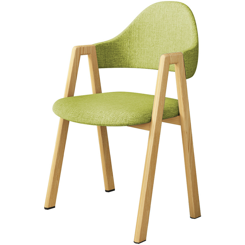 Nordic Dining Chair Household Minimalist Modern Restaurant Chair Backrest A- line Chair Milk Tea Shop Table and Chair Bedroom Desk Stool