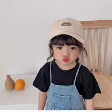 新款春秋季韩版棒球帽可爱宝宝男童女童秋季遮阳帽鸭舌帽儿童帽潮