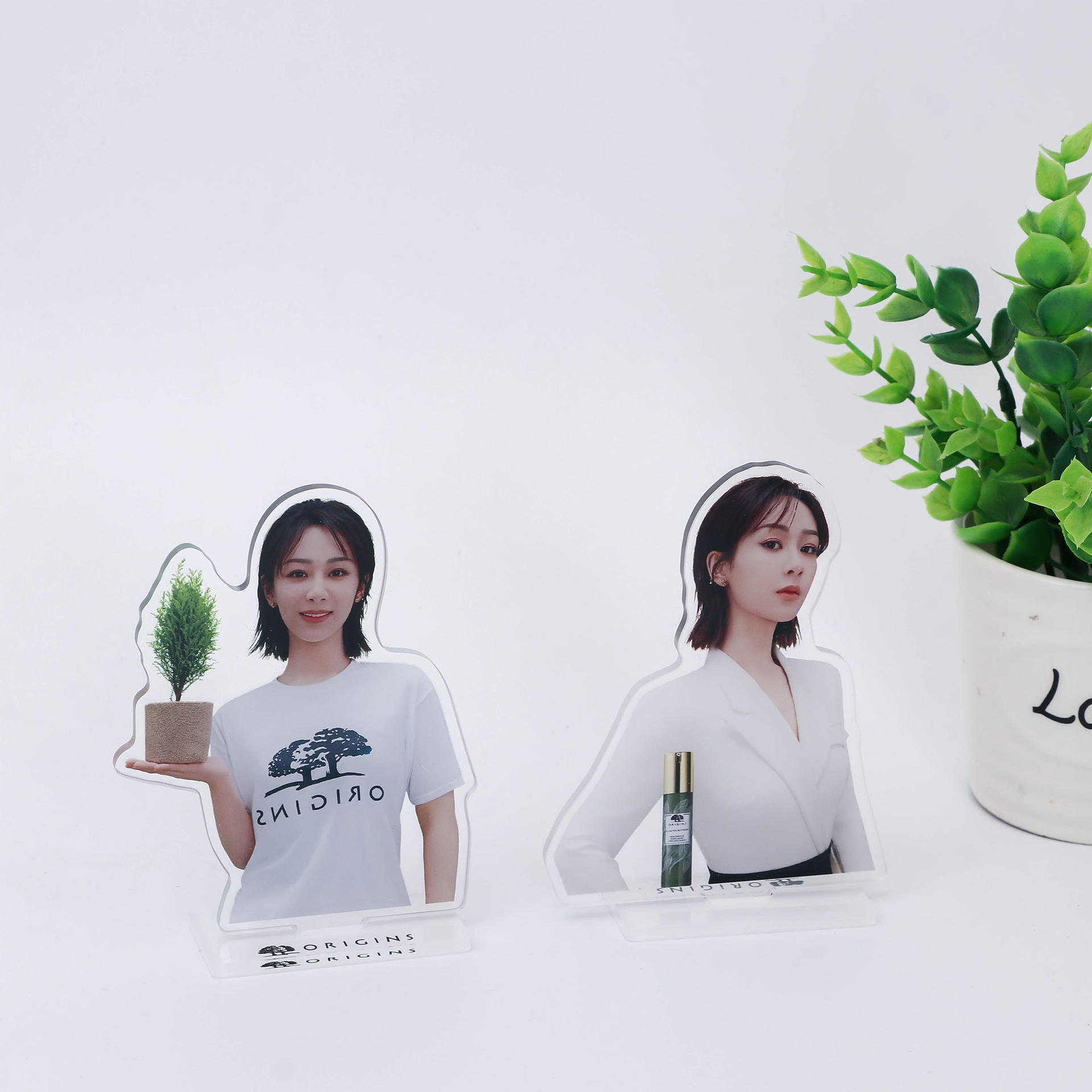 亚克力人形立牌定制 定做diy动漫卡通礼品创意时尚明星桌面挂摆件