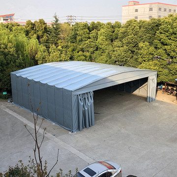 户外推拉式遮阳棚折叠伸缩雨棚遮阳棚推拉雨棚加厚店面雨蓬电动篷