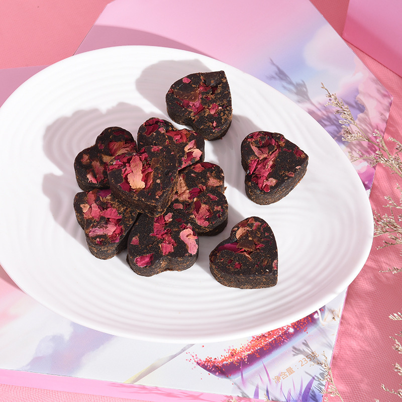 实用生日礼物送女友闺蜜爱心红糖礼盒圣诞情人节礼品心形红糖礼盒