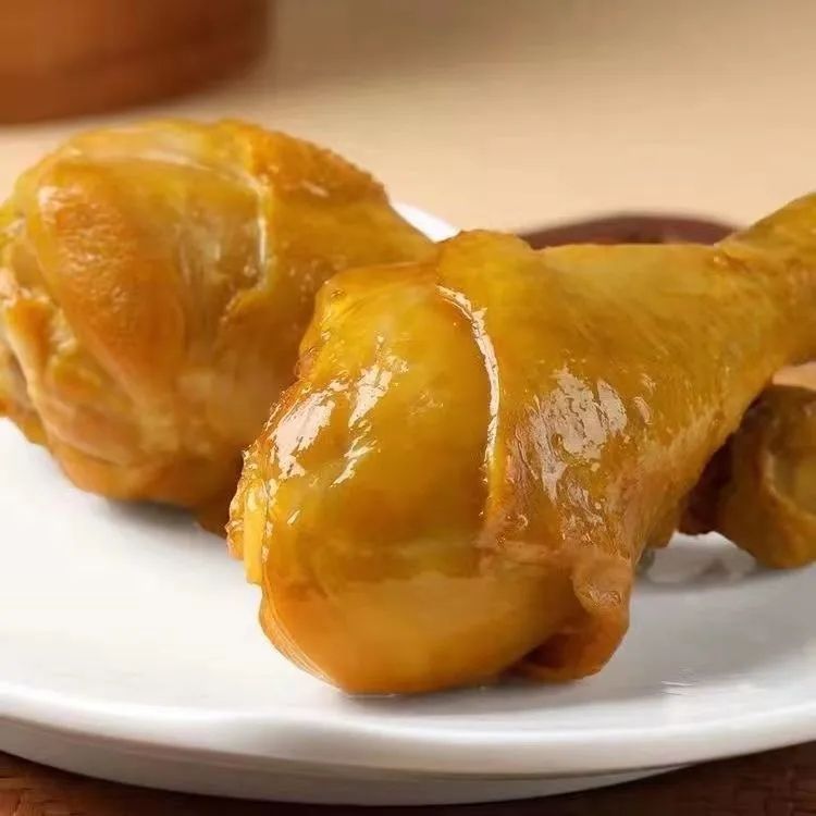 盐焗鸡腿大鸡腿开袋即食真空包装休闲零食追剧解馋零食整箱批发