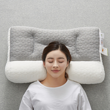 DHA0泰国乳胶枕头一对家用天然橡胶枕芯单人记忆护颈椎枕助双人低