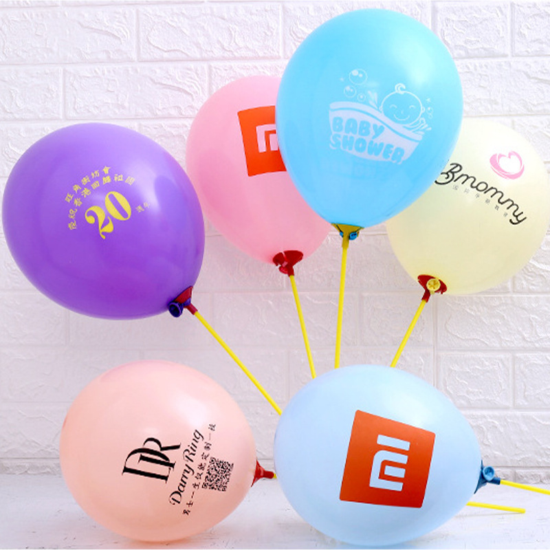 Customized Advertising Balloon Printing Opening round Balloon Customized Rubber Balloons Printing Logo Advertising Balloon