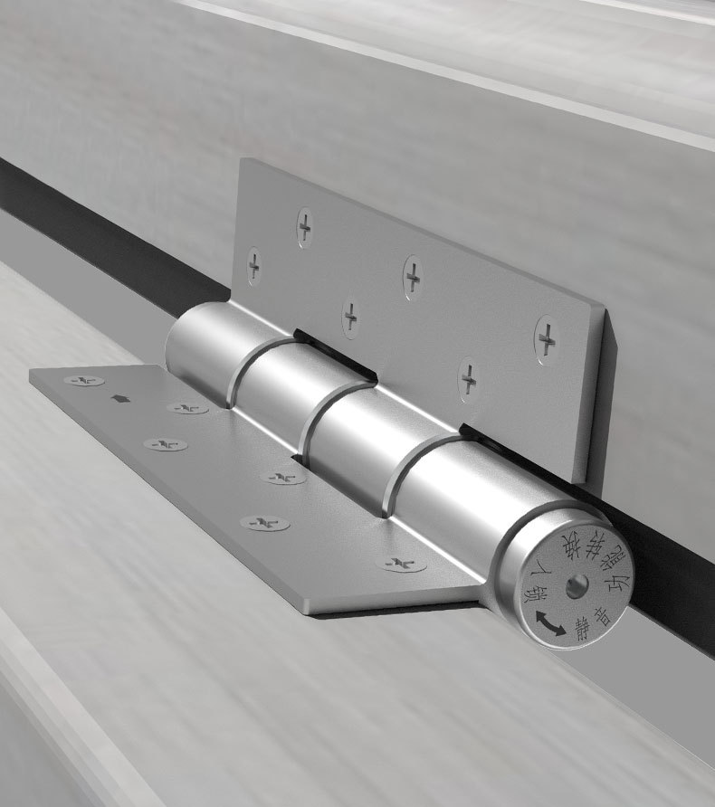 海达液压合页隐形门铰链自动关门家用阻尼弹簧闭门器木门合页直销