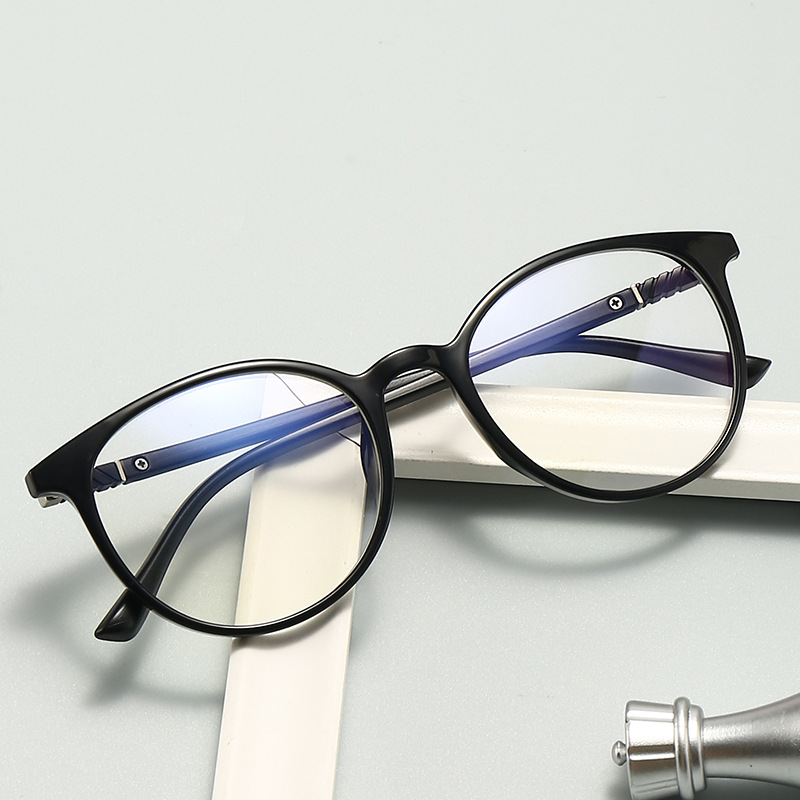 圆框近视眼镜超轻