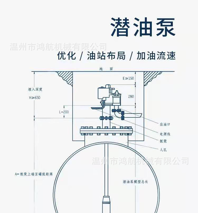 75hp红夹克潜油泵汽油加油机油罐油库1.5hpqyb-240潜油泵