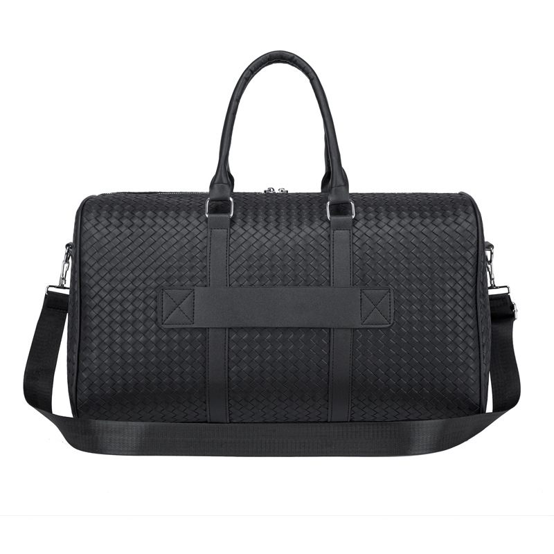 Live Broadcast Hot Sale Hand-Carrying Knitting Shoulder Bag Boarding Bag Travel Luggage Bag Men's Fashion Business Travel Storage Bag