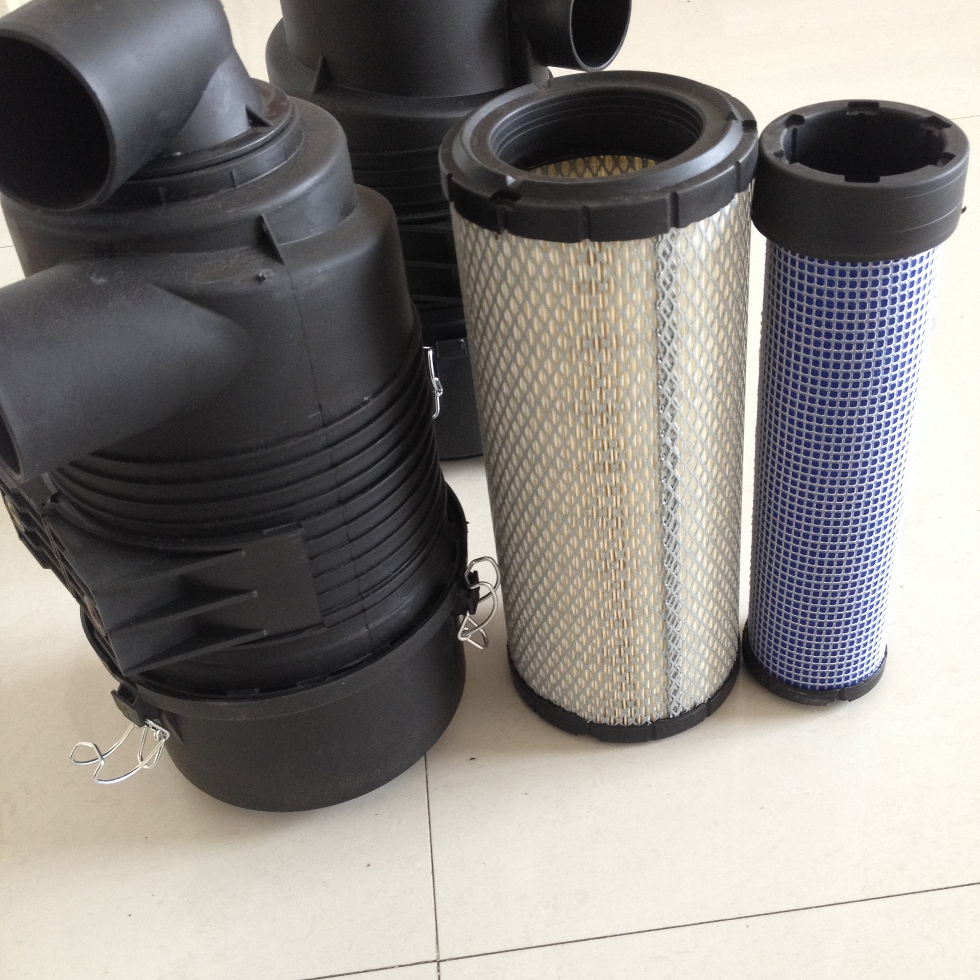 叉车钩机挖掘机铲车k1330 1323 1025 1634空气滤芯格滤清器总成壳