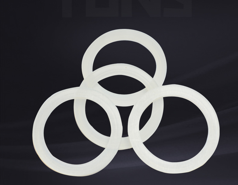 食品级瓶盖硅胶密封圈 透明橡胶圈圆形硅胶垫圈 定制防水硅胶垫片