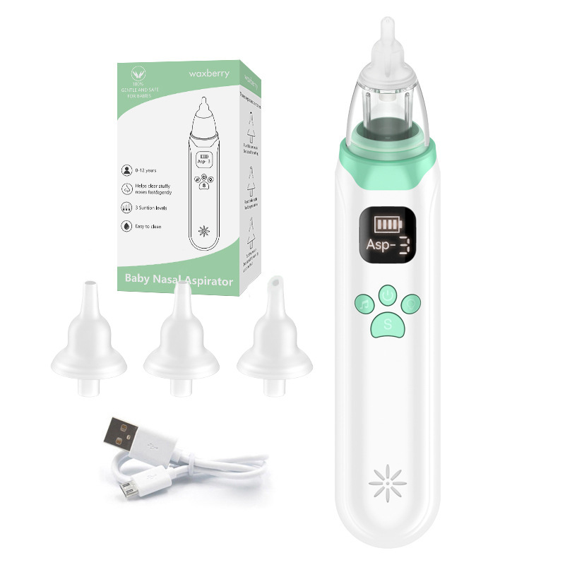 Cross-Border Baby Electric Nasal Aspirator Nose Foreign Body Nasal Clearing Newborn Baby Children Nasal Congestion