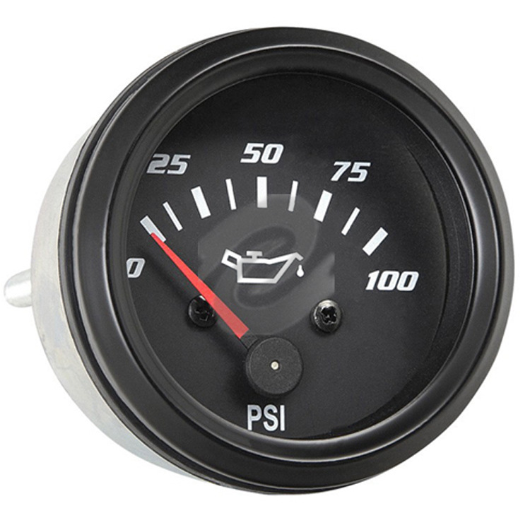 卡车汽车52mm柴油发电机组vdo油压表15094100塑壳0100psi