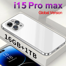 4G跨境智能手机i15promax现货 3+64大屏6.8寸OTG快充外贸一件代发