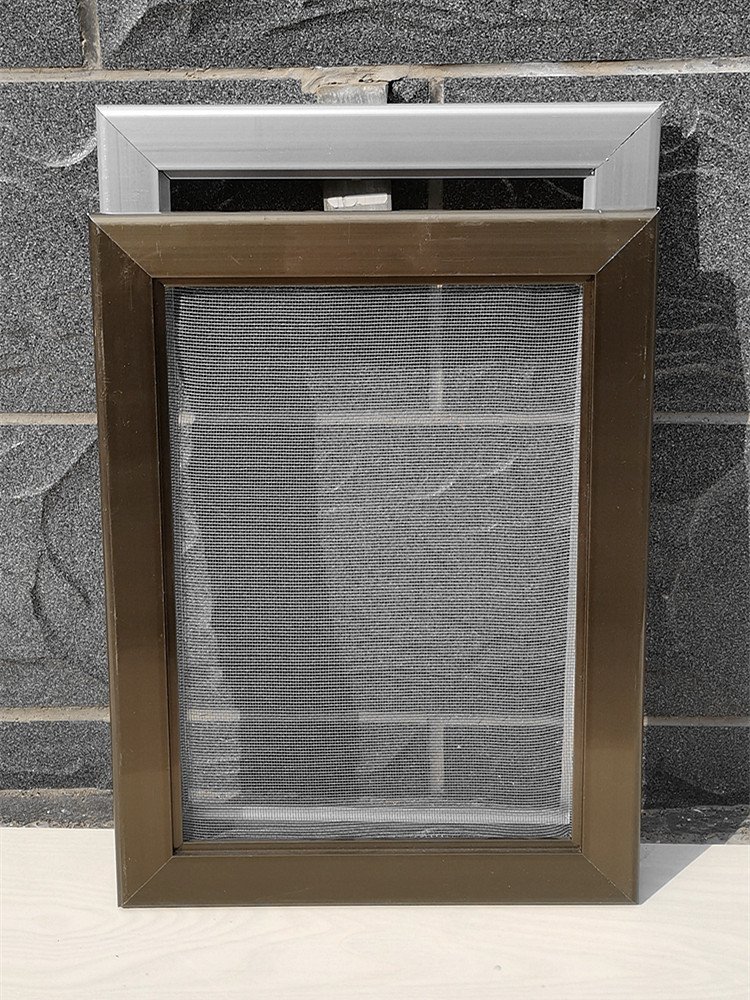 推拉纱窗平移动滑动自装纱网带边框80型铝合金窗宽边不锈钢网