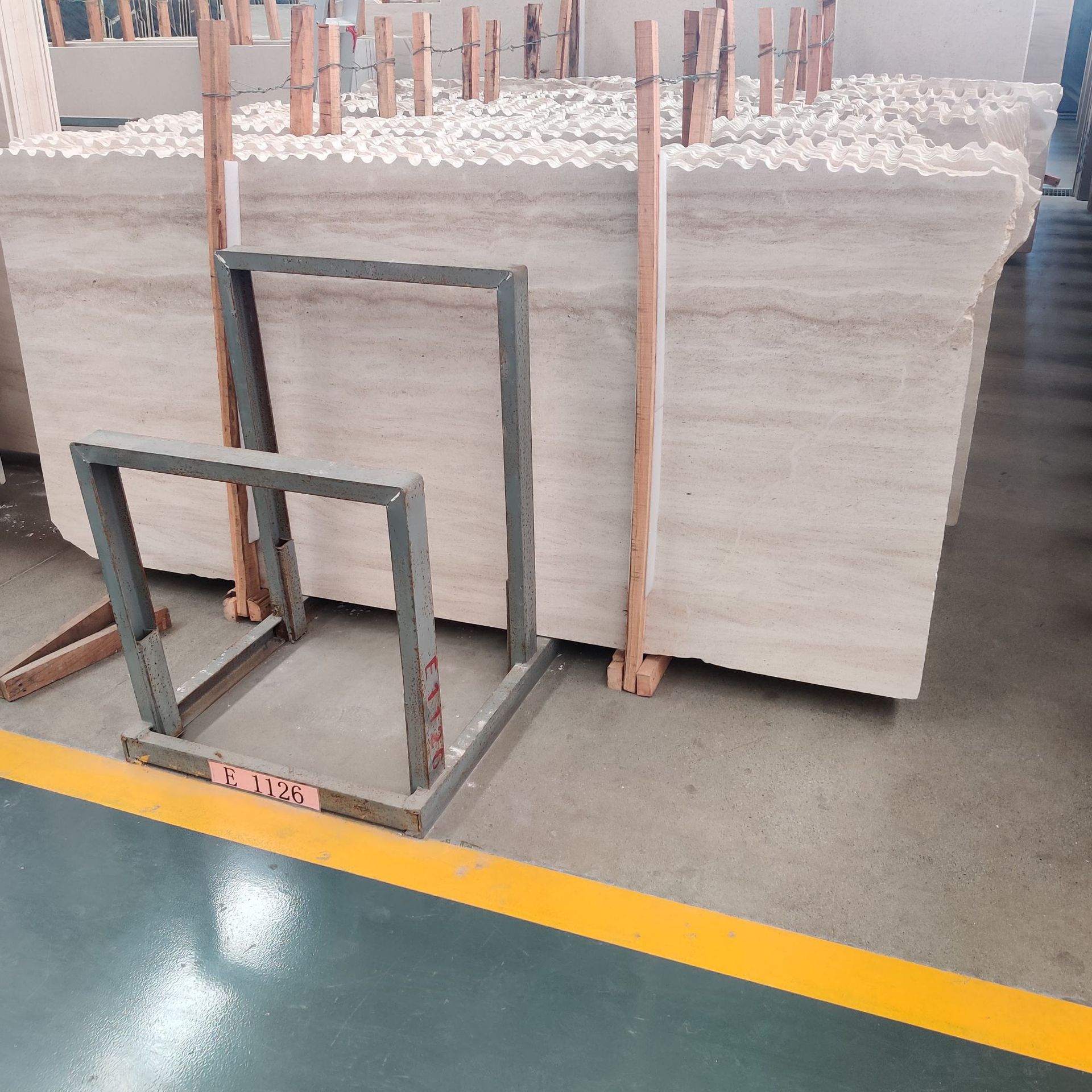 天然石材法国木纹成都黄色大理石飘窗台面门槛石过门石洗手台加工