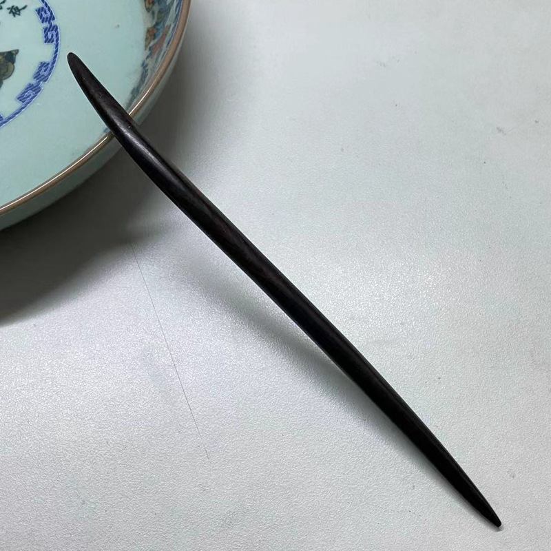 香色撩人古风黑檀木簪乌木简约黑檀簪子发簪发钗发饰新娘古典头饰