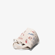 厂家直销小众涂鸦菜篮子包设计感小水桶包女包2021秋冬手提小包包