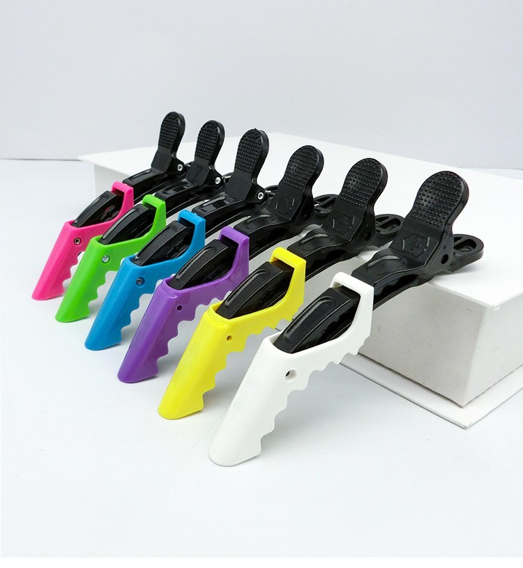 专业美发夹子理发店鸭嘴夹鳄鱼夹剪发造型定位夹烫染分区专用工具