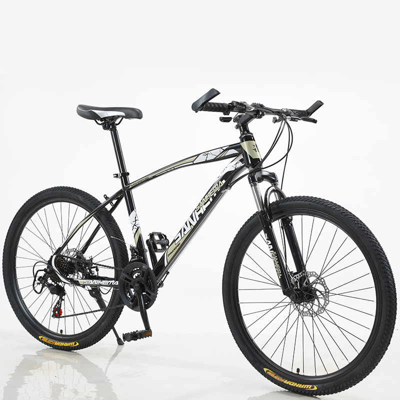 三河马21速山地自行车成人男女学生山地车批发零售礼品车高刀单车