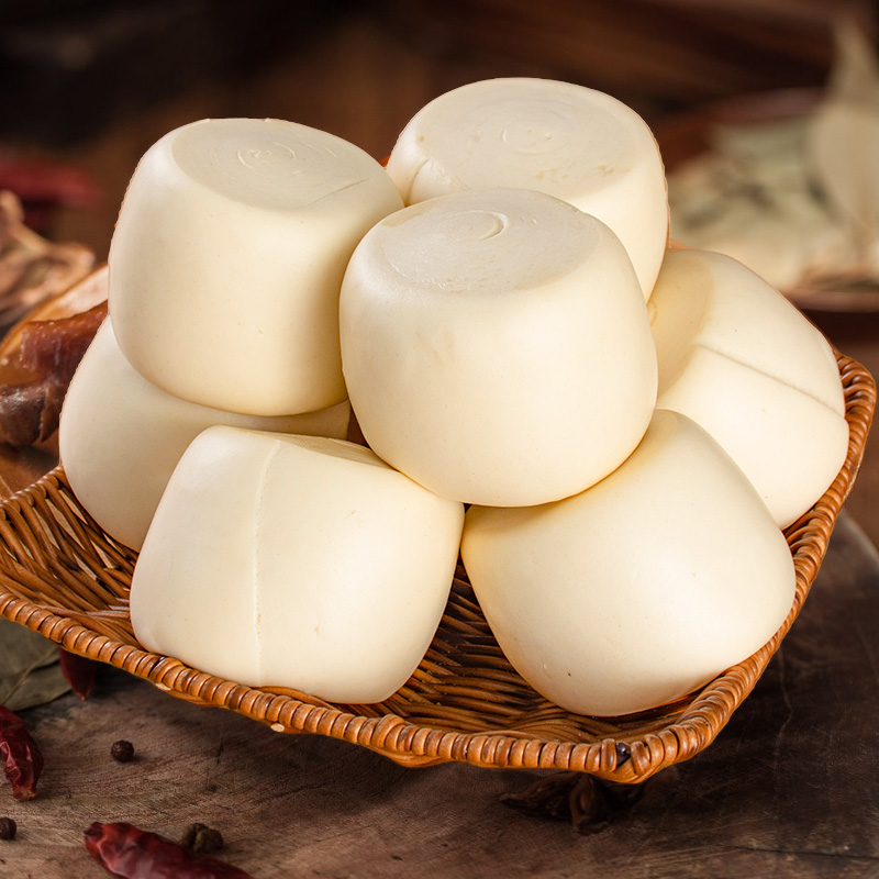 蒲城特产椽头馍手工硬面馍椽头蒸馍100克/个大馍早餐酵面馒头