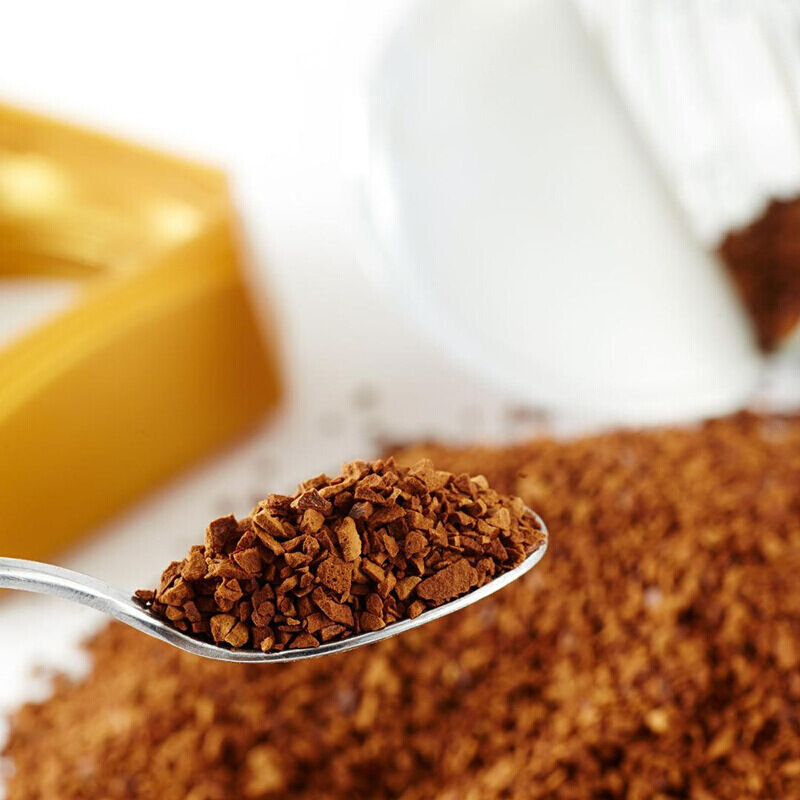 瑞士进口雀巢金牌速溶黑咖啡无添加冻干咖啡办公一件代发200g瓶