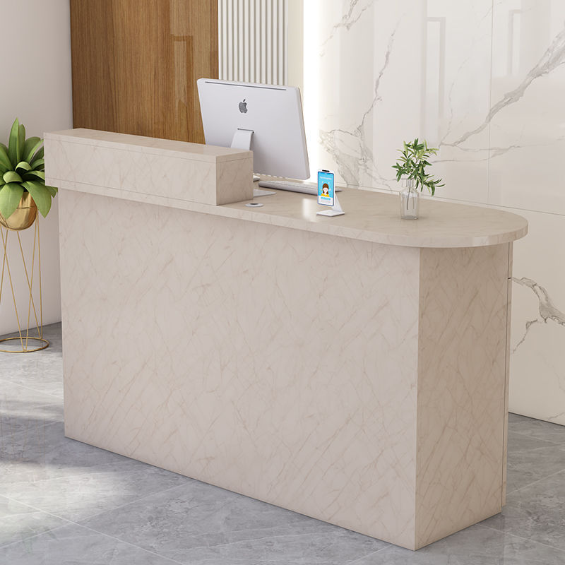 收银台服装店简约现代收银桌柜台美容院理发店小吧台转角台吧台